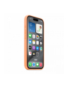 apple Etui silikonowe z MagSafe do iPhonea 15 Pro - pomarańczowy sorbet - nr 6
