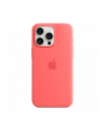 apple Etui silikonowe z MagSafe do iPhonea 15 Pro Max - guawa - nr 3