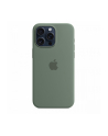 apple Etui silikonowe z MagSafe do iPhonea 15 Pro Max - cyprysowe - nr 2