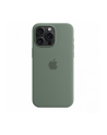 apple Etui silikonowe z MagSafe do iPhonea 15 Pro Max - cyprysowe - nr 4