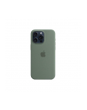 apple Etui silikonowe z MagSafe do iPhonea 15 Pro Max - cyprysowe - nr 6