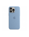 apple Etui silikonowe z MagSafe do iPhonea 15 Pro Max - zimowy błękit - nr 1