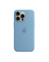 apple Etui silikonowe z MagSafe do iPhonea 15 Pro Max - zimowy błękit - nr 7