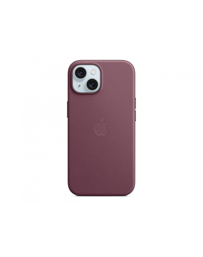 apple Etui z tkaniny FineWoven z MagSafe do iPhonea 15 - rubinowa morwa główny