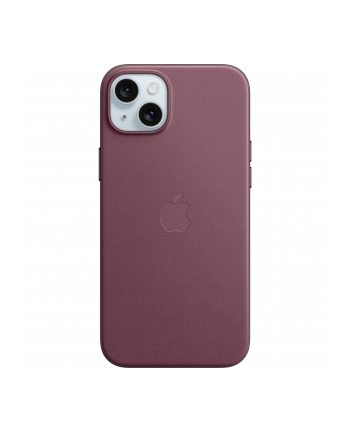 apple Etui z tkaniny FineWoven z MagSafe do iPhonea 15 Plus - rubinowa morwa