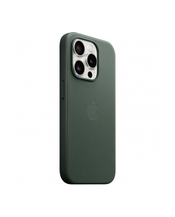 apple Etui z tkaniny FineWoven z MagSafe do iPhonea 15 Pro - wieczna zieleń