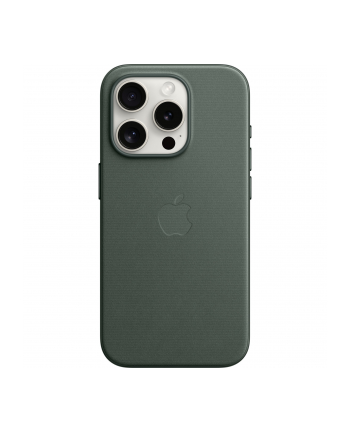 apple Etui z tkaniny FineWoven z MagSafe do iPhonea 15 Pro - wieczna zieleń
