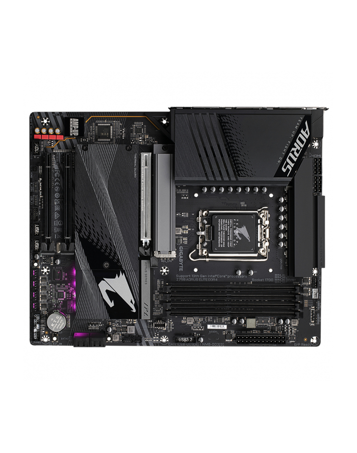 gigabyte Płyta główna Z790 AORUS ELITE DDR4 S1700 4DDR4 USB/M.2 ATX główny