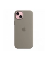 apple Etui silikonowe z MagSafe do iPhonea 15 Plus - popielaty brąz - nr 2