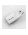 qoltec Ładowarka sieciowa 35W GaN ULTRA | 5-20V | 2.25-3A | 1 x USB typ C PD | 1 x USB | Biała - nr 6
