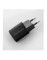 qoltec Ładowarka sieciowa 35W GaN ULTRA | 5-20V | 2.25-3A | 1 x USB typeC PD | 1 x USB | Czarna - nr 7