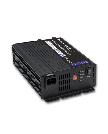 qoltec Inteligentna ładowarka Monolith do akumulatorów LiFePO4 AGM GEL  SLA | 20A | 12V