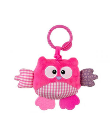 milly mally Zawieszka pluszowa Sówka - Cutie owl 2552 różowa