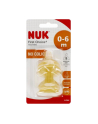 NUK MP Smoczek do butelki lateksowy 0-6m S First Choice+ op.2 szt. 10701235 - nr 1