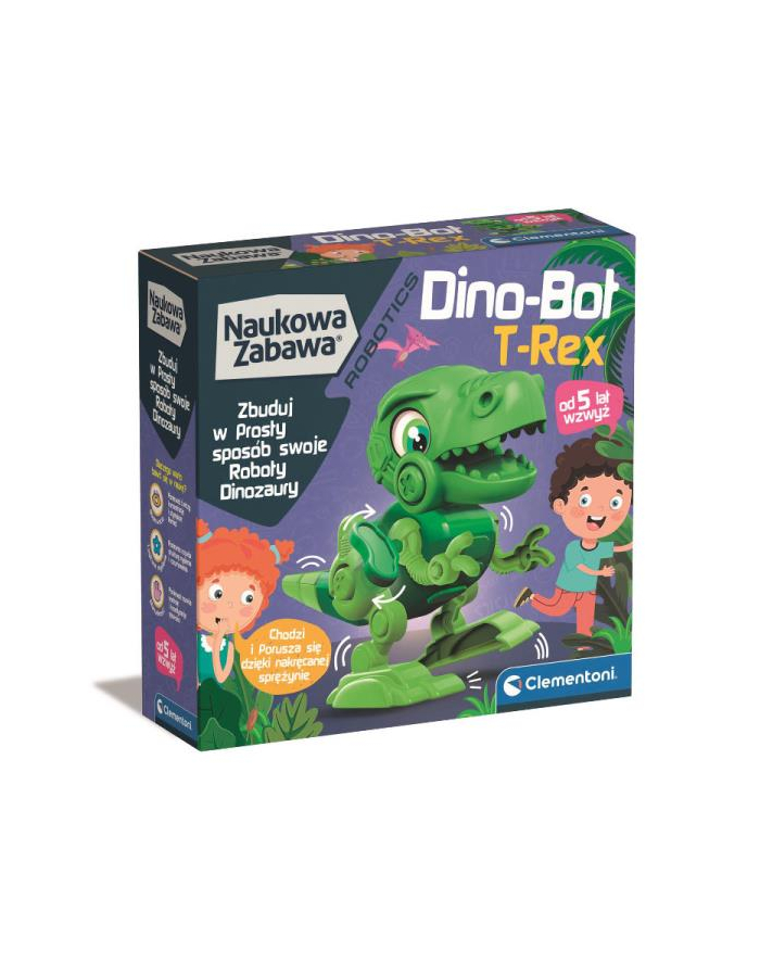 Clementoni Naukowa zabawa. Dino-Bot T-Rex 50795 główny