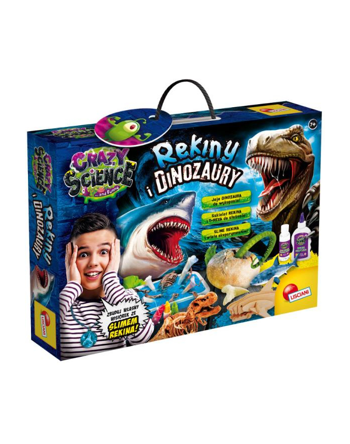 lisciani giochi Crazy Science Rekiny i dinozaury PL97586 LISCIANI główny