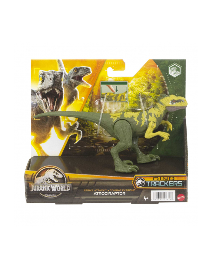 Jurassic World Nagły atak Dinozaur Atrociraptor ruchoma figurka HLN69 HLN63 MATTEL główny