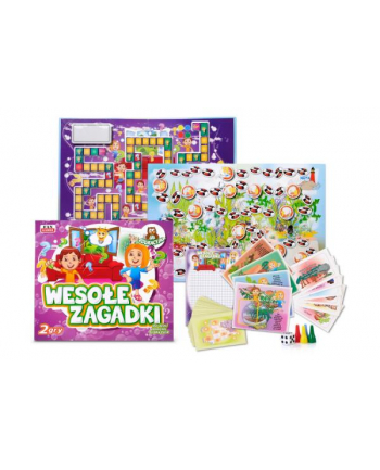 artyk PROMO Gra edukacyjna 2w1 Wesołe zagadki / Podwodne przygody 804020