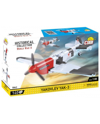 COBI 5862 Historical Collection WWII Yakovlev Yak-3 140 klocków