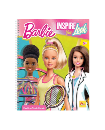 lisciani giochi Szkicownik zdrapywanka Barbie Sketch Book Inspire Your Look 12617 LISCIANI