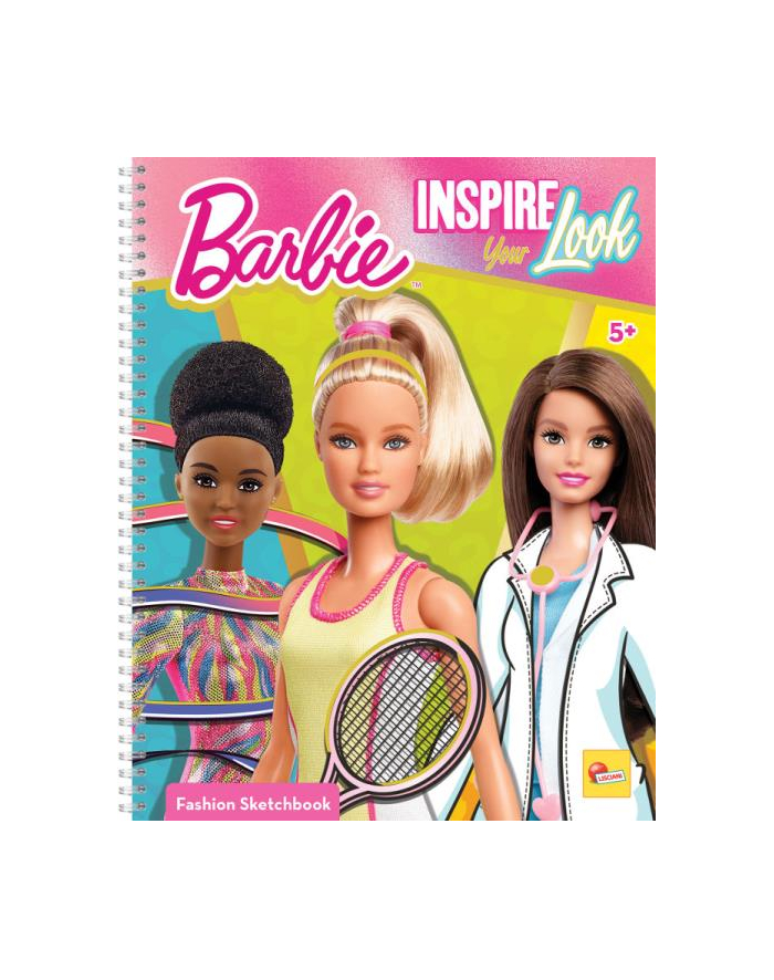 lisciani giochi Szkicownik zdrapywanka Barbie Sketch Book Inspire Your Look 12617 LISCIANI główny
