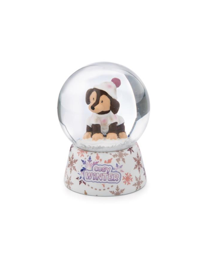 NICI 49353 Brokatowa kula Cosy Winter Jamnik Skida 6,5cm główny