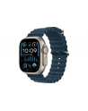 apple Watch Ultra 2 GPS + Cellular, 49mm Koperta z tytanu z paskiem Ocean w kolorze niebieskim - nr 1