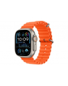 apple Watch Ultra 2 GPS + Cellular, 49mm Koperta z tytanu z paskiem Ocean w kolorze pomarańczowym - nr 1