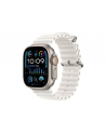 apple Watch Ultra 2 GPS + Cellular, 49mm Koperta z tytanu z paskiem Ocean w kolorze białym - nr 1
