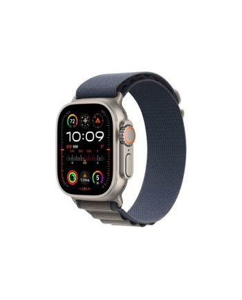 apple Watch Ultra 2 GPS + Cellular, 49mm Koperta z tytanu z opaską Alpine w kolorze niebieskim - M