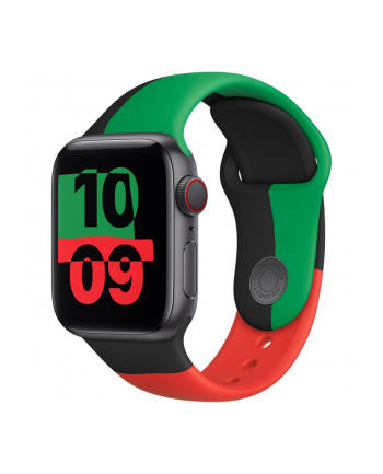apple Pasek sportowy Black Unity do koperty 40 mm - rozmiar S/M