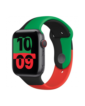 apple Pasek sportowy Black Unity do koperty 44 mm - rozmiar S/M