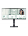 aoc Monitor CU34P3CV 34 cale 100Hz Curved VA HDMI DP USB-C - nr 44