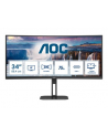 aoc Monitor CU34V5C 34 cali Curved VA 100Hz HDMI DP USB-C - nr 3