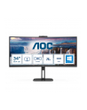 aoc Moniotr CU34V5CW 34 cali 100Hz Curved VA HDMI DP USB-C - nr 11