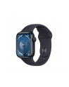 apple Watch Series 9 GPS, 41mm Koperta z aluminium w kolorze północy z paskiem sportowym w kolorze północy - S/M - nr 1