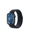 apple Watch Series 9 GPS + Cellular, 41mm Koperta z aluminium w kolorze północy z opaską sportową w kolorze północy - nr 1