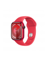 apple Watch Serie 9 GPS, 41mm Koperta z aluminium z edycji (PRODUCT)RED z paskiem sportowy z edycji (PRODUCT)RED - S/M - nr 1