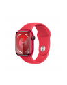apple Watch Serie 9 GPS, 41mm Koperta z aluminium z edycji (PRODUCT)RED z paskiem sportowy z edycji (PRODUCT)RED - M/L - nr 1