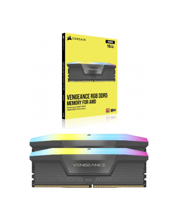 corsair Pamięć DDR5 Vengeance RGB 32GB/6000 (2x16GB) CL36 AMD EXPO