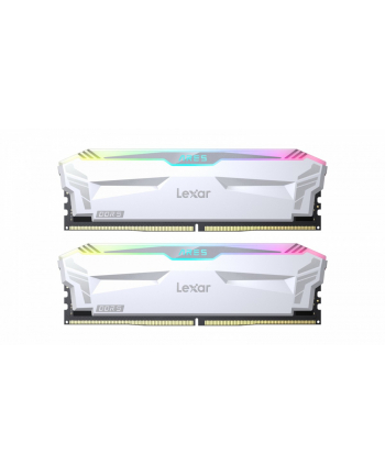 lexar Pamięć DDR5 ARES RGB Gaming 32GB(2*16GB)/6400 biała