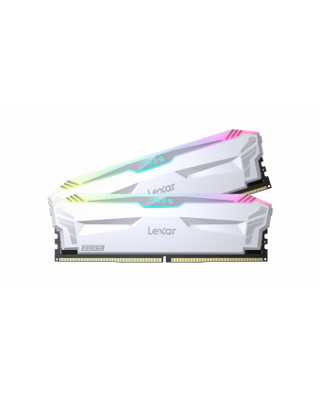 lexar Pamięć DDR5 ARES RGB Gaming 32GB(2*16GB)/6400 biała