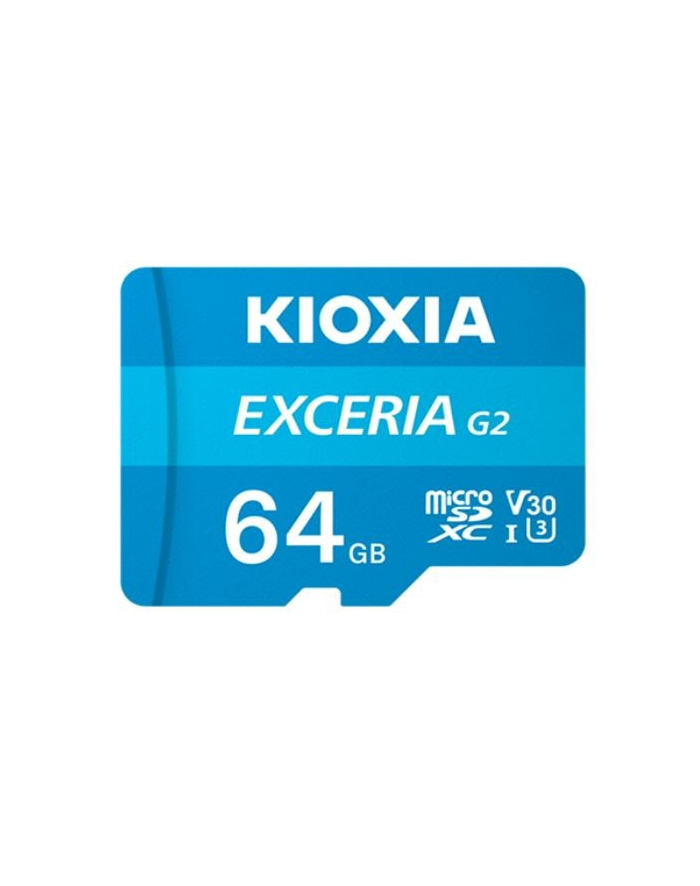 kioxia Karta pamięci microSD 64GB Gen2 UHS-I U3 adapter Exceria główny