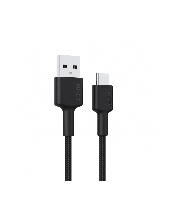 aukey CB-CD30 nylonowy kabel USB C - USB A | 0.9m | 3A | 60W PD | 20V główny