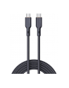 aukey CB-KCC102 kevlarowy kabel USB C - USB C | 1.8m | 5A | 100W PD | 20V - nr 7