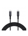 aukey CB-MCC102 nylonowy kabel USB C - USB C | LED | 1.8m | 5A | 100W PD | 20V - nr 10