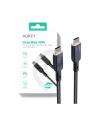 aukey CB-MCC102 nylonowy kabel USB C - USB C | LED | 1.8m | 5A | 100W PD | 20V - nr 1