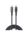 aukey CB-MCC102 nylonowy kabel USB C - USB C | LED | 1.8m | 5A | 100W PD | 20V - nr 5