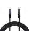aukey CB-MCC102 nylonowy kabel USB C - USB C | LED | 1.8m | 5A | 100W PD | 20V - nr 7
