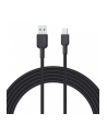 aukey CB-NAC1 nylonowy kabel USB C - USB A | 1m | 3A | 60W PD | 20V - nr 3
